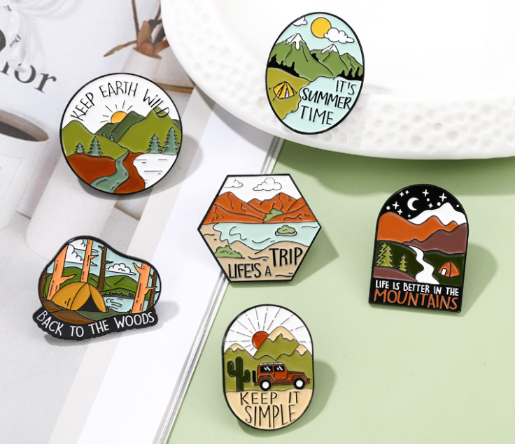 Outdoor Adventure Pins