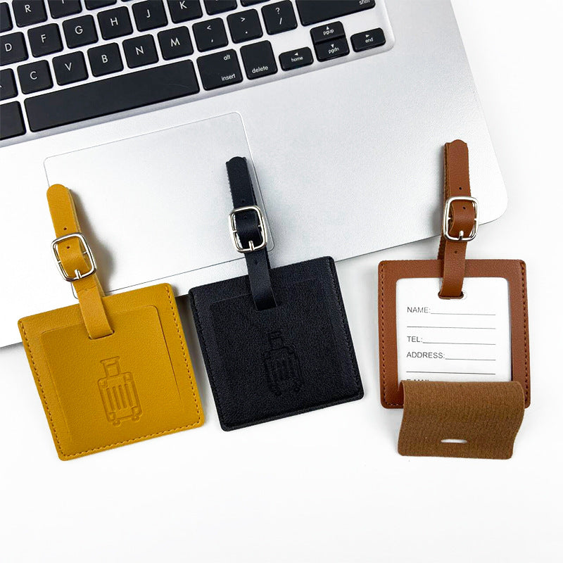 Leather Luggage Tag