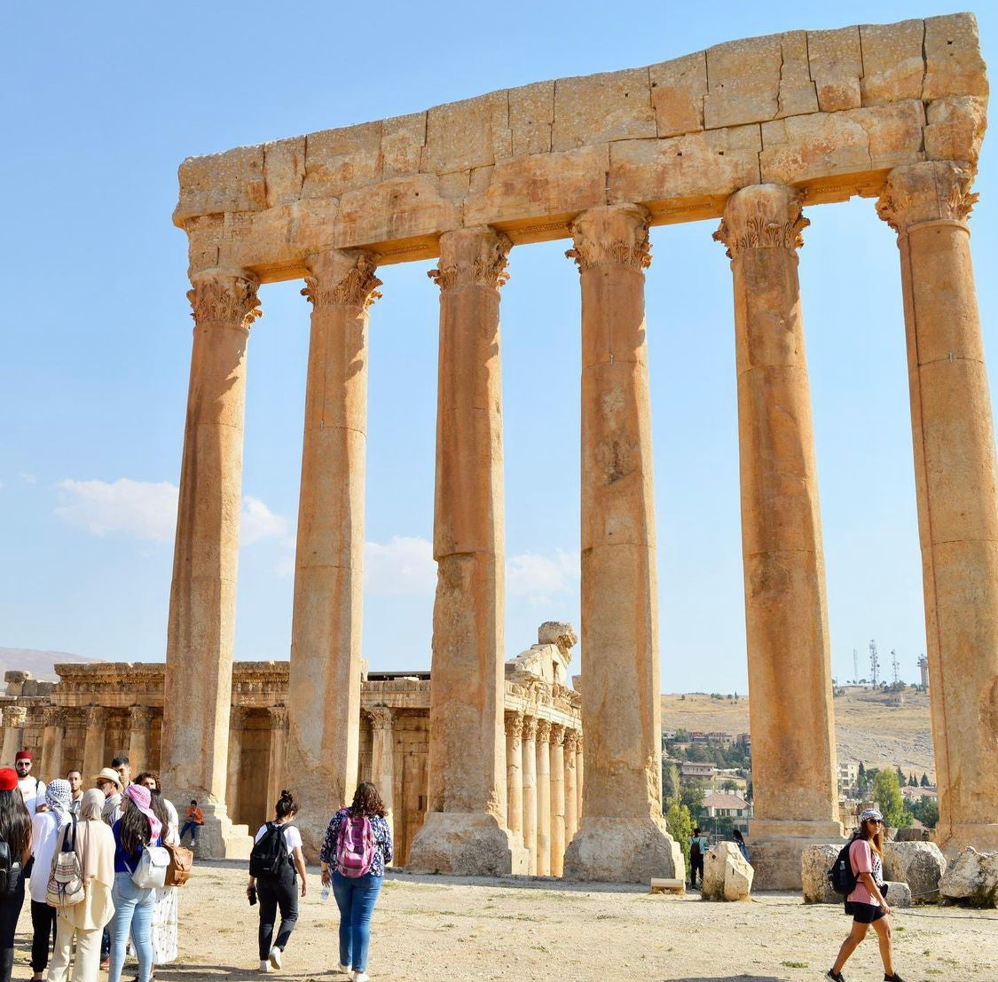 From Beirut: Full-Day Private Tour to Baalbek, Taanayel and Assi River