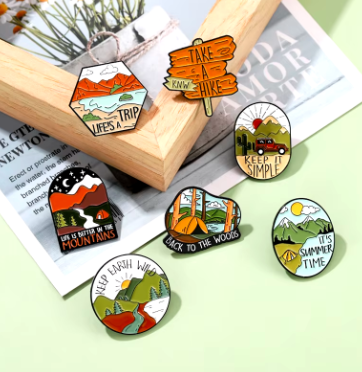 Outdoor Adventure Pins