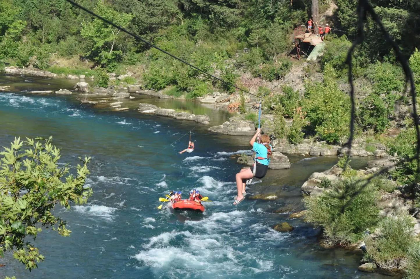Rafting, Canyoning & Zipline With Lunch