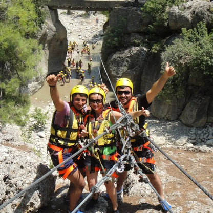 Rafting, Canyoning & Zipline With Lunch