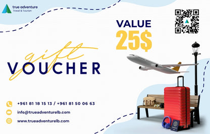 True Adventure Travel Gift Card