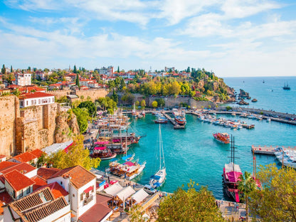 Antalya Sightseeing City Tour w/Boat Trip & Waterfall