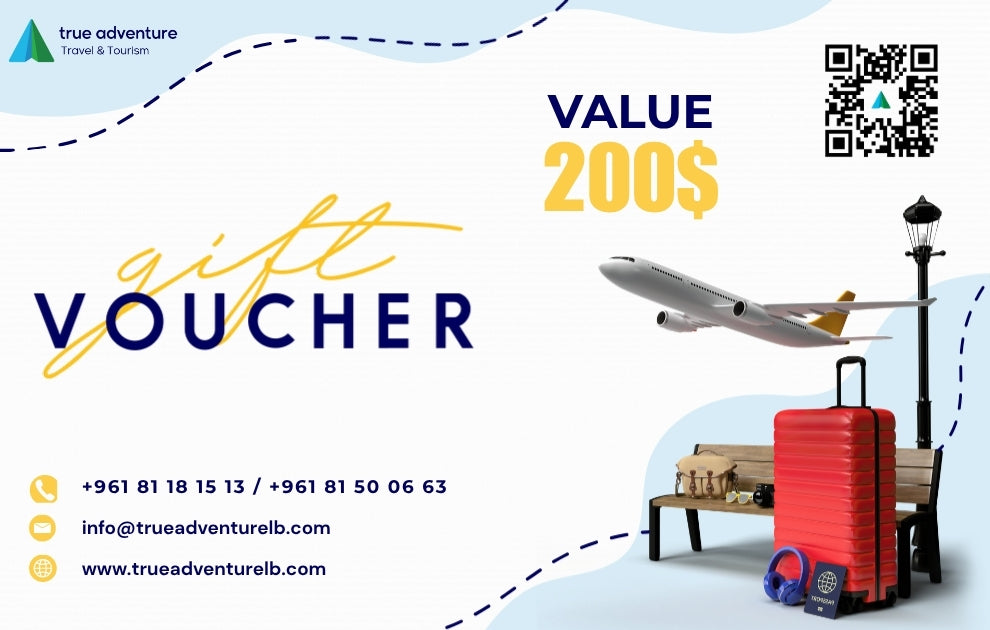 True Adventure Travel Gift Card