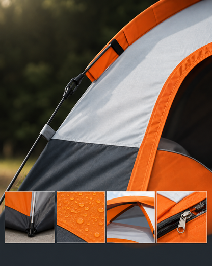 Automatic 2-Person Camping & Beach Tent