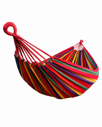 Outdoor Single Canvas Camping Hammock