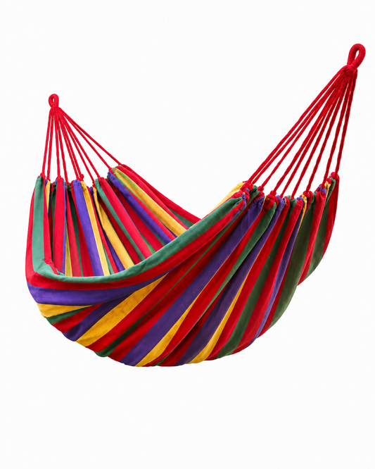 Outdoor Single Canvas Camping Hammock