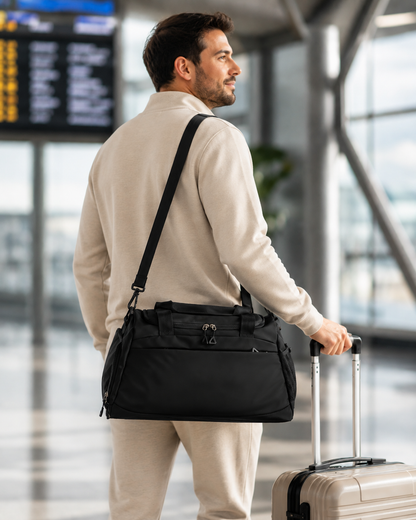 Large Capacity Gym & Travel Duffel Bag – Separate Shoe Compartment