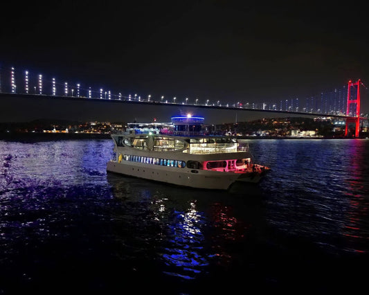 Istanbul Bosphorus Dinner Cruise with Folklore Show & Belly Dancers