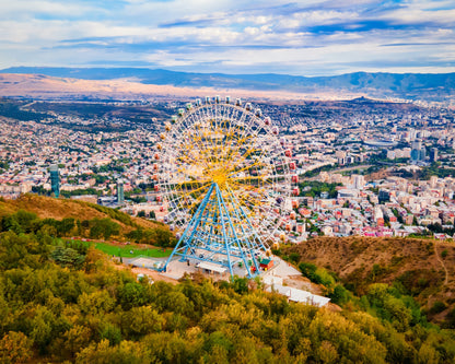 Mtatsminda Park with Funicular and Cable Car Ride