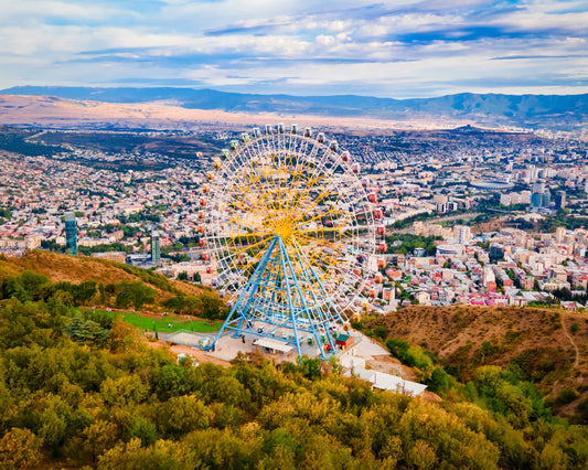 Mtatsminda Park with Funicular and Cable Car Ride