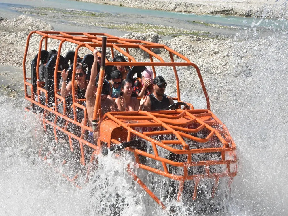 Antalya Combo Tour With Monster Jeep, Rafting, & Zipline