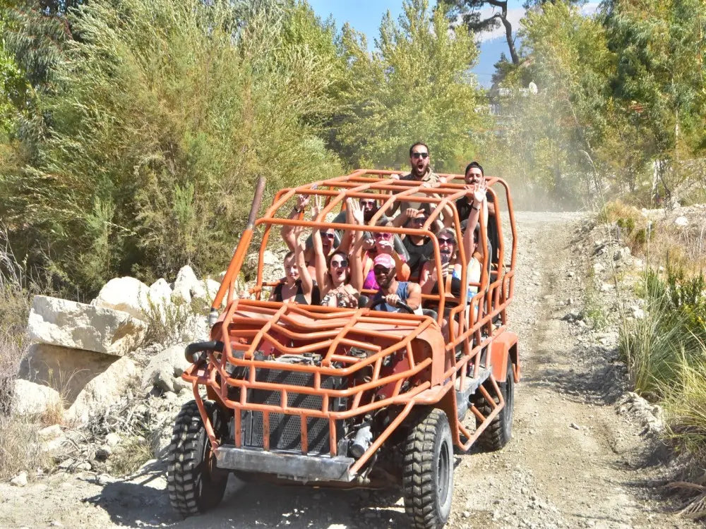 Antalya Combo Tour With Monster Jeep, Rafting, & Zipline