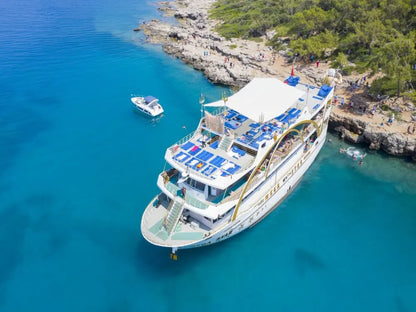Kemer Mega Star Boat Trip with Hotel Transfer