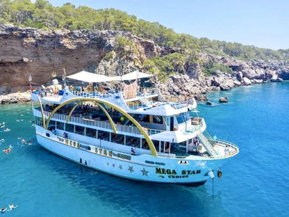 Kemer Mega Star Boat Trip with Hotel Transfer