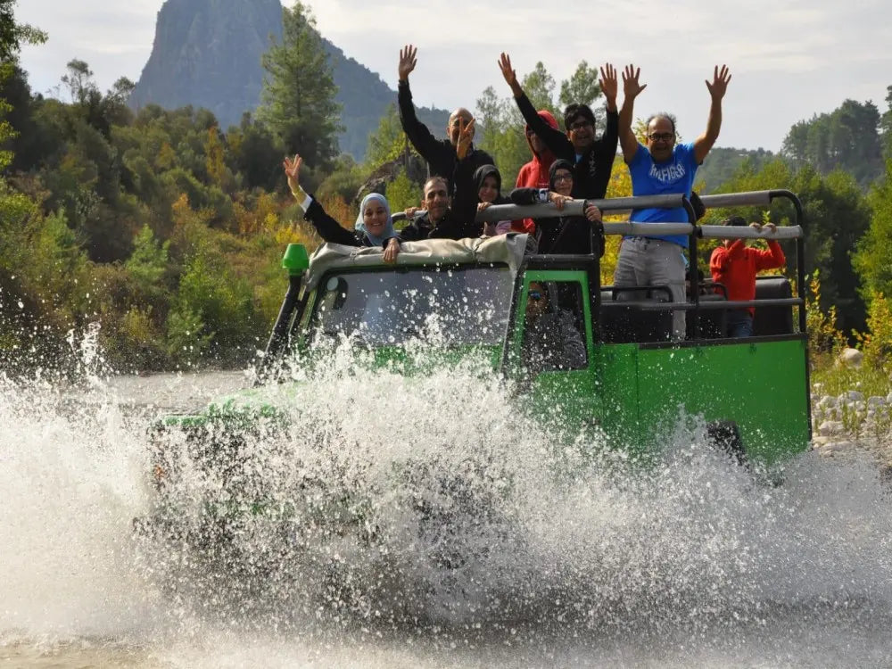 Antalya Full-Day Jeep Safari Tour with Lunch and Transfer