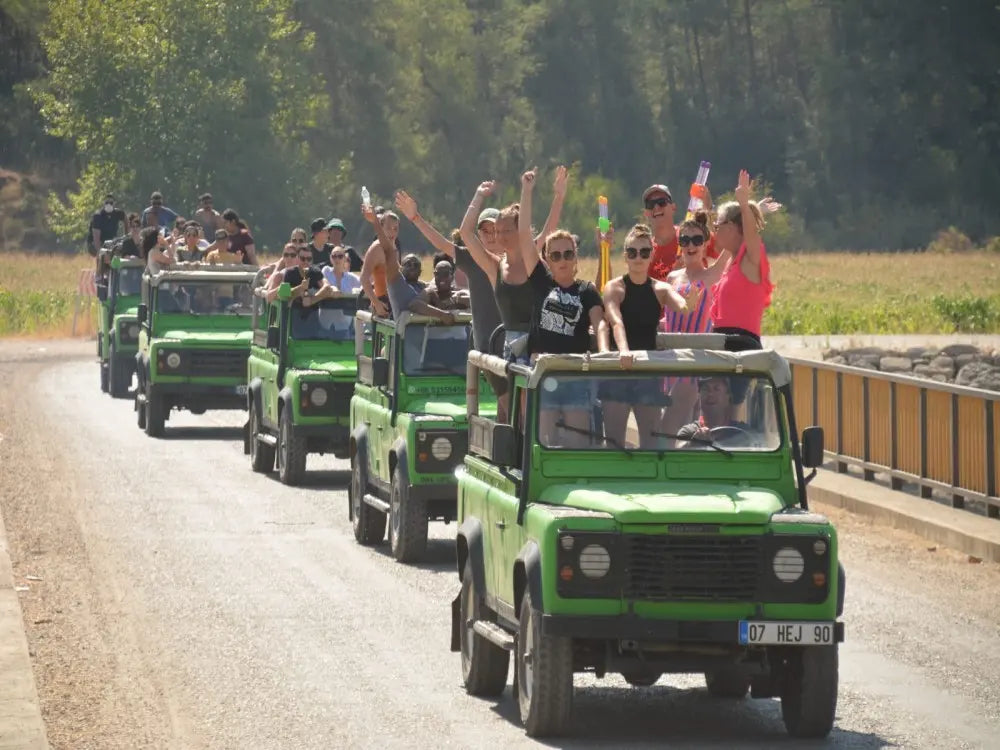 Antalya Full-Day Jeep Safari Tour with Lunch and Transfer