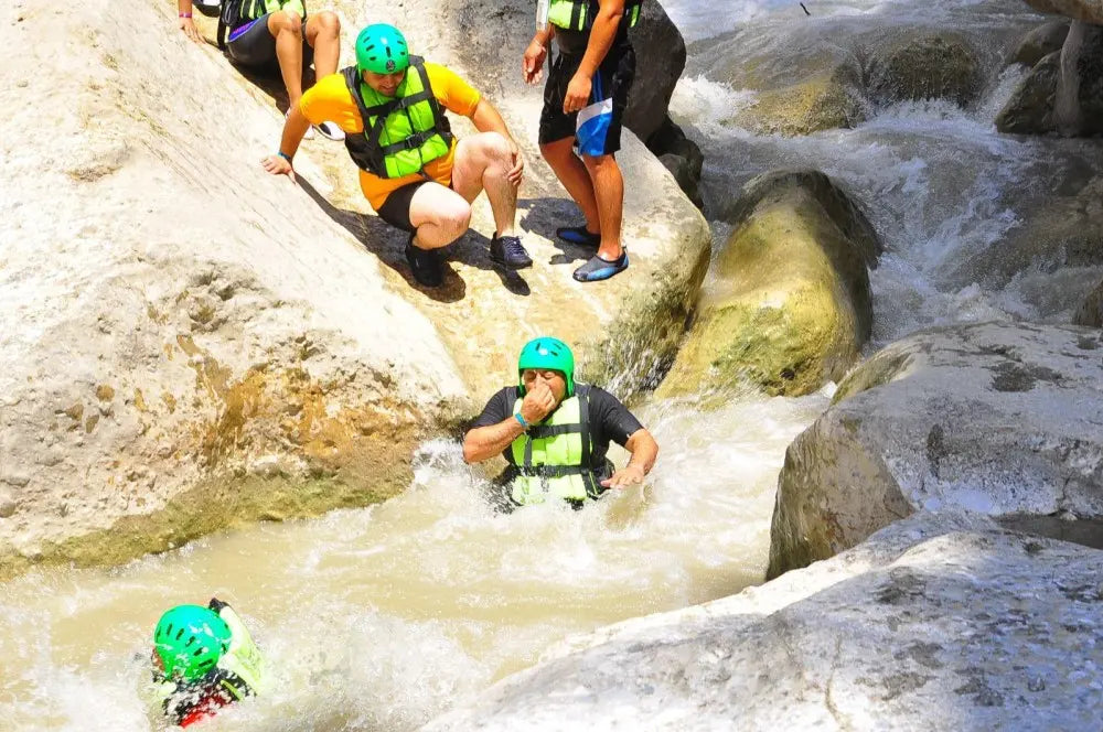 Alanya: Rafting, Canyoning & Zipline With Lunch