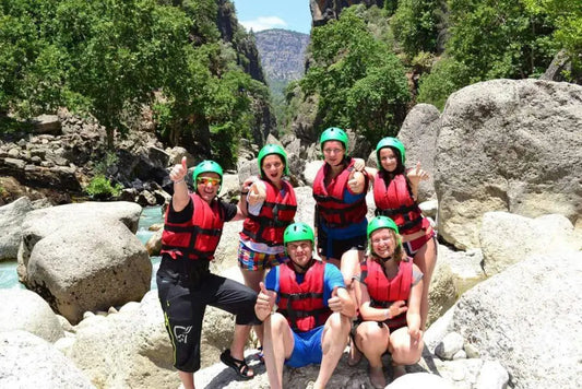 Alanya: Rafting, Canyoning & Zipline With Lunch