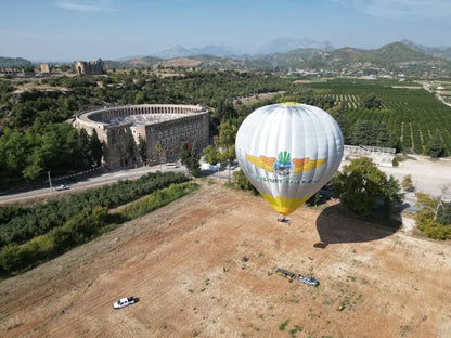 Aspendos Hot Air Balloon Flight with Champagne Toast