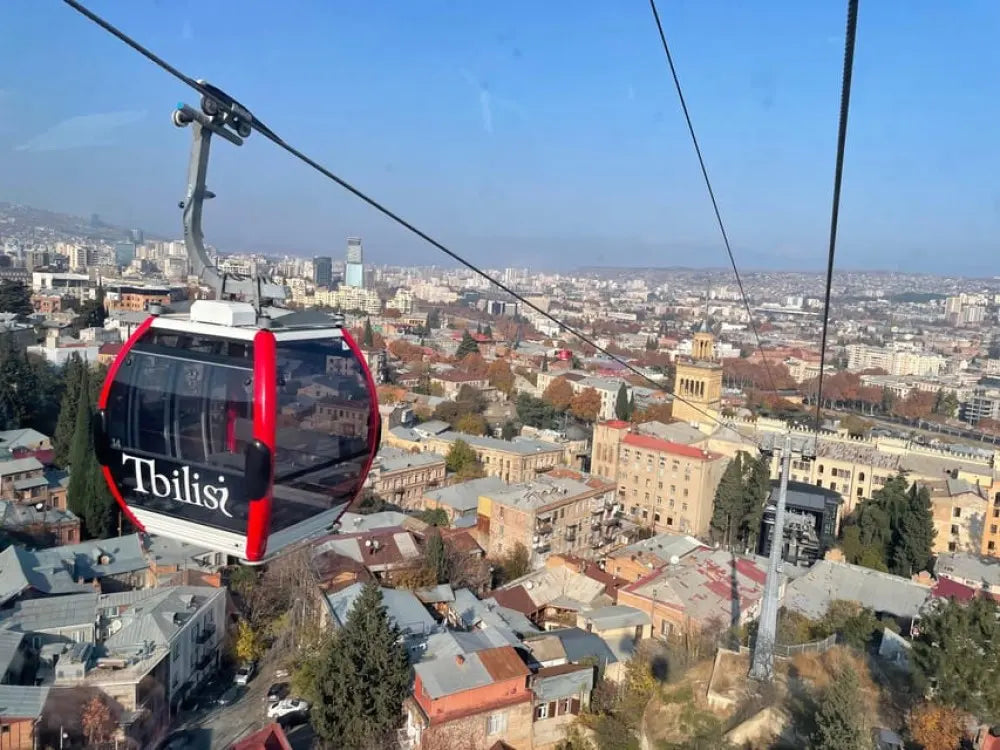 Mtatsminda Park with Funicular and Cable Car Ride
