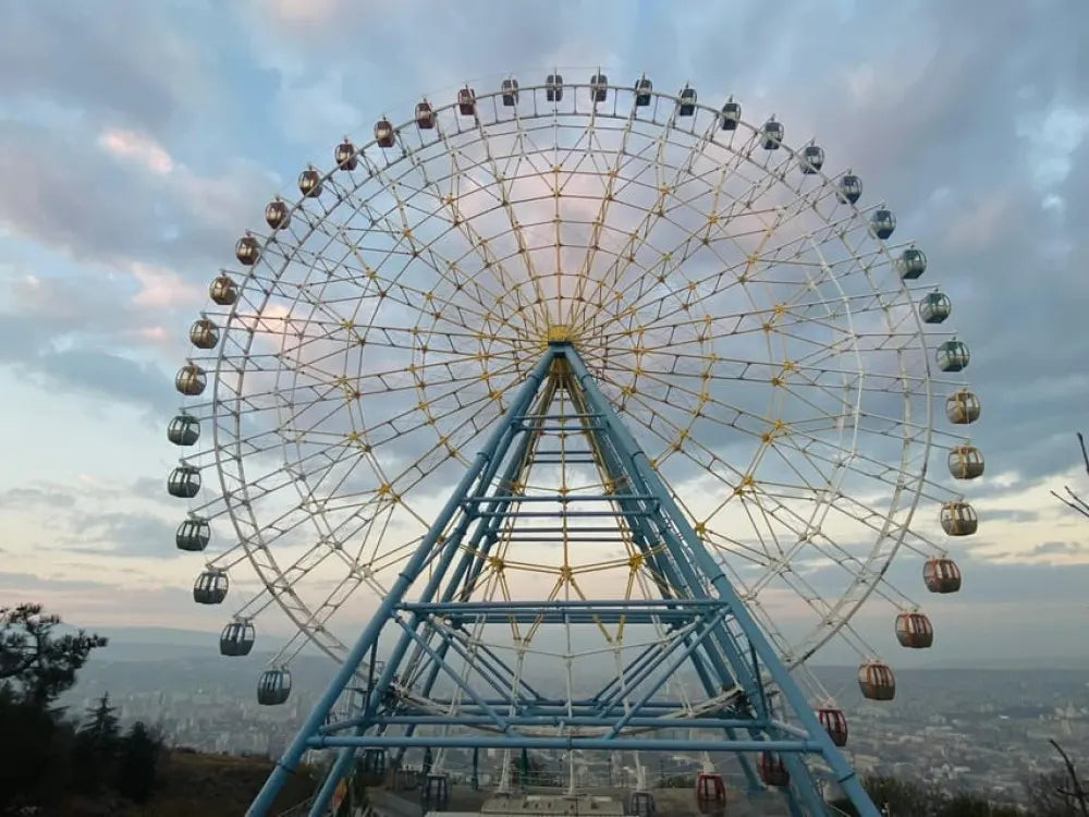 Mtatsminda Park with Funicular and Cable Car Ride