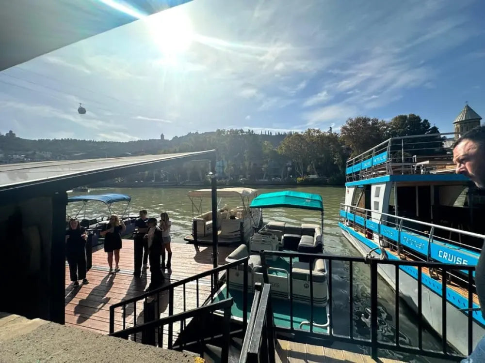 River Sightseeing Boat Ride with Welcome Drink